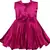Purple satin stitched    dress