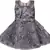 Grey Net stitched    dress