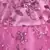 Pink Net stitched    dress