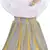 Yellow Georgette stitched    dress