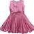 Purple satin stitched    dress