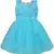 blue Net stitched    dress