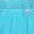 blue Net stitched    dress