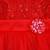 Red Net stitched    dress