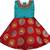 Maroon Silk stitched    dress