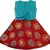 Maroon Silk stitched    dress