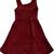 Maroon Cotton  stitched    dress