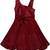 Maroon Cotton  stitched    dress