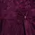 Purple Cotton  stitched    dress