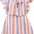 Orange Georgette stitched    dress