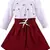 Maroon Georgette stitched    dress