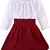 Maroon Georgette stitched    dress