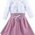 Purple Georgette stitched    dress