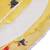 Yellow Georgette stitched    dress
