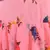 Pink Georgette stitched    dress