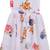 White Georgette stitched    dress