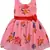 Pink Georgette stitched    dress
