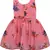 Pink Georgette stitched    dress