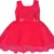 Pink Net stitched    dress