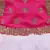 Pink Net stitched    dress
