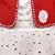 Red Net stitched    dress