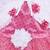 Pink Net stitched    dress