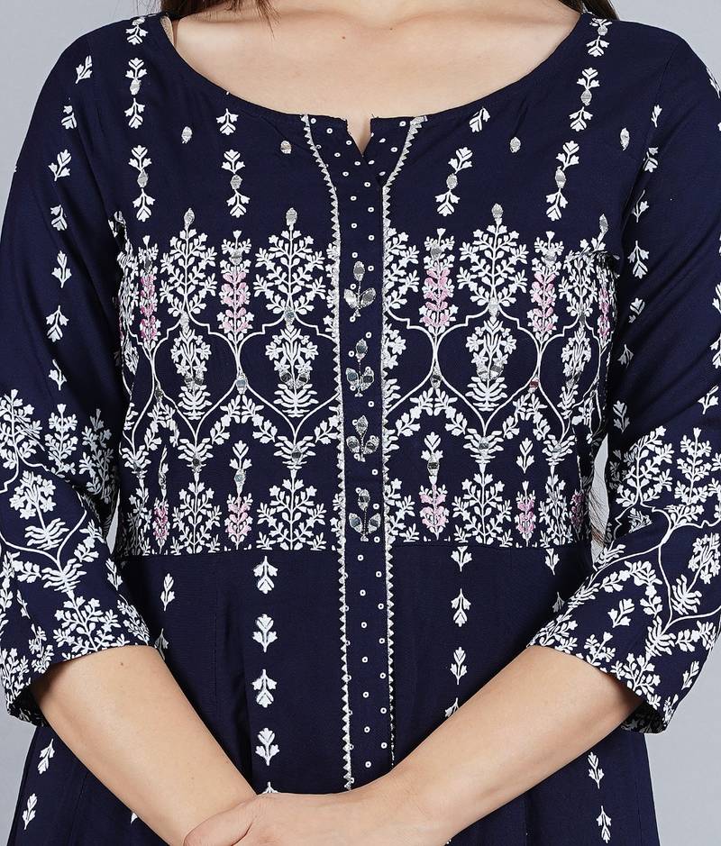 Women's Premium Heavy Rayon  Kurti Pant With Dupatta