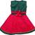 Green satin stitched    dress