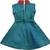 Red satin stitched    dress