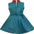 Red satin stitched    dress