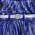 blue satin stitched    dress