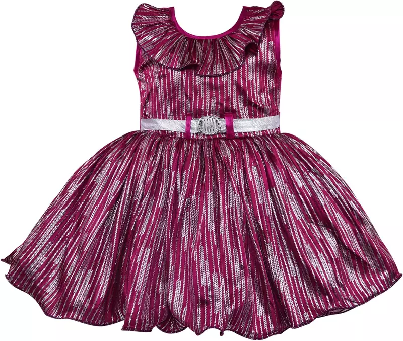 Purple satin stitched    dress