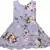 Purple satin stitched    dress
