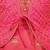 Red satin stitched    dress