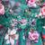 Green satin stitched    dress