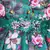 Green satin stitched    dress