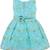 Green Georgette stitched    dress