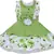 Green Georgette stitched    dress