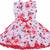 Red Georgette stitched    dress