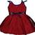 Maroon Art Silk stitched    dress