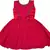 Pink satin stitched    dress