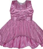 Purple Net stitched    dress