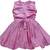 Purple Net stitched    dress