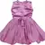Purple Net stitched    dress