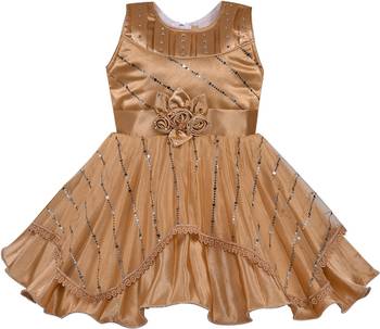 Gold Net stitched    dress 1