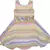Yellow Georgette stitched    dress