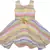 Yellow Georgette stitched    dress