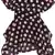 Black Georgette stitched    dress