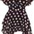 Black Georgette stitched    dress