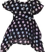 blue Georgette stitched    dress